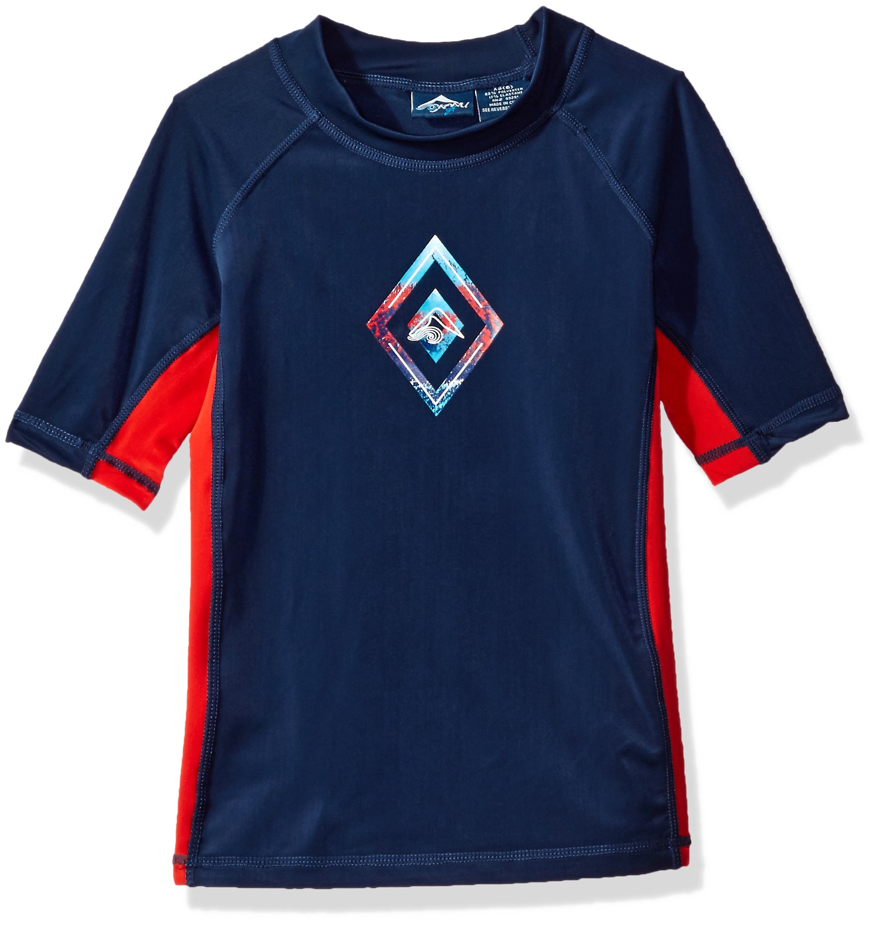 Kanu Surf Boys Voyage UPF 50+ Sun Protective Rashguard Swim Shirt