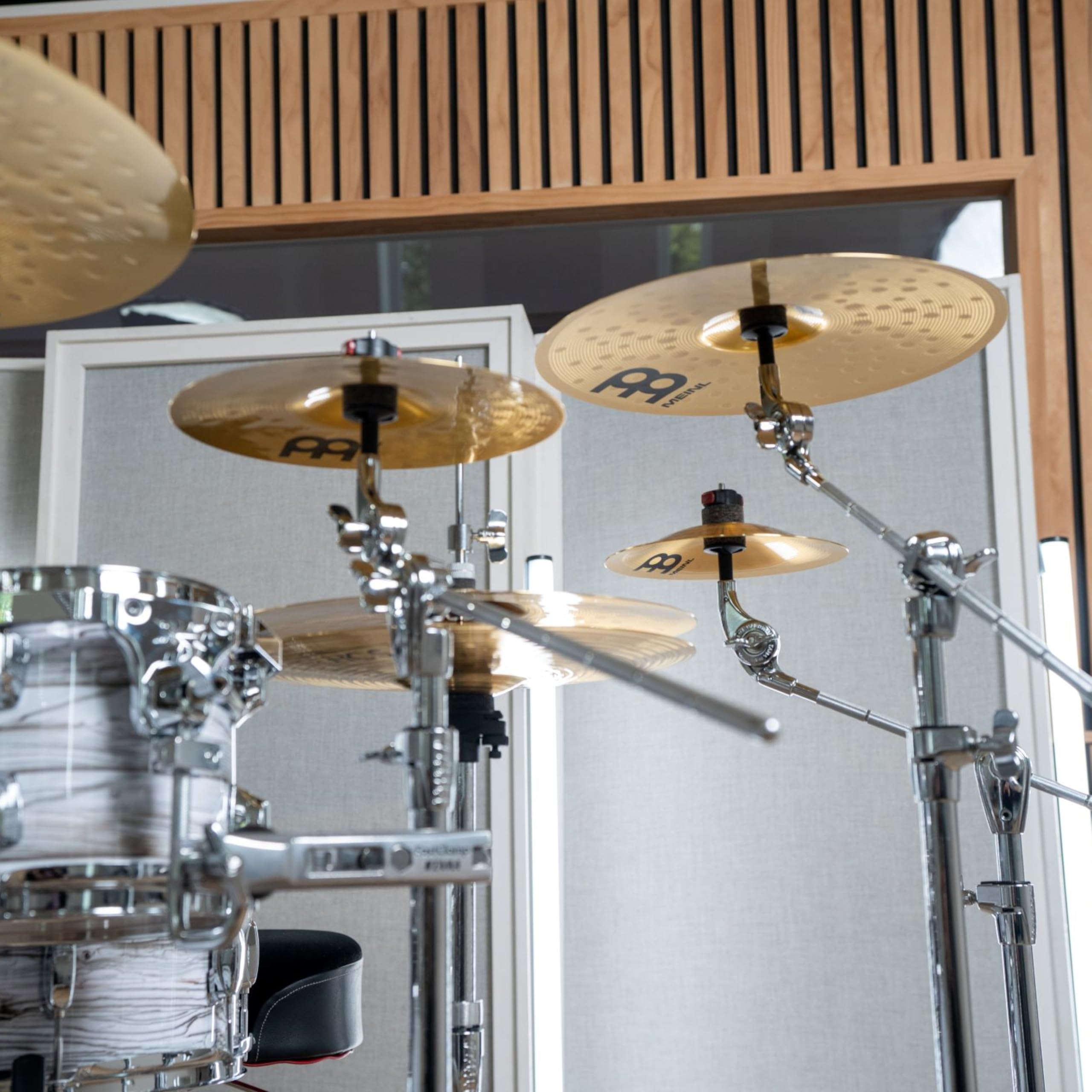 Meinl Cymbals HCS piatto Crash 14 pollici (35,56cm) Batteria – Finitura Tradizionale Ottone Made in Germany