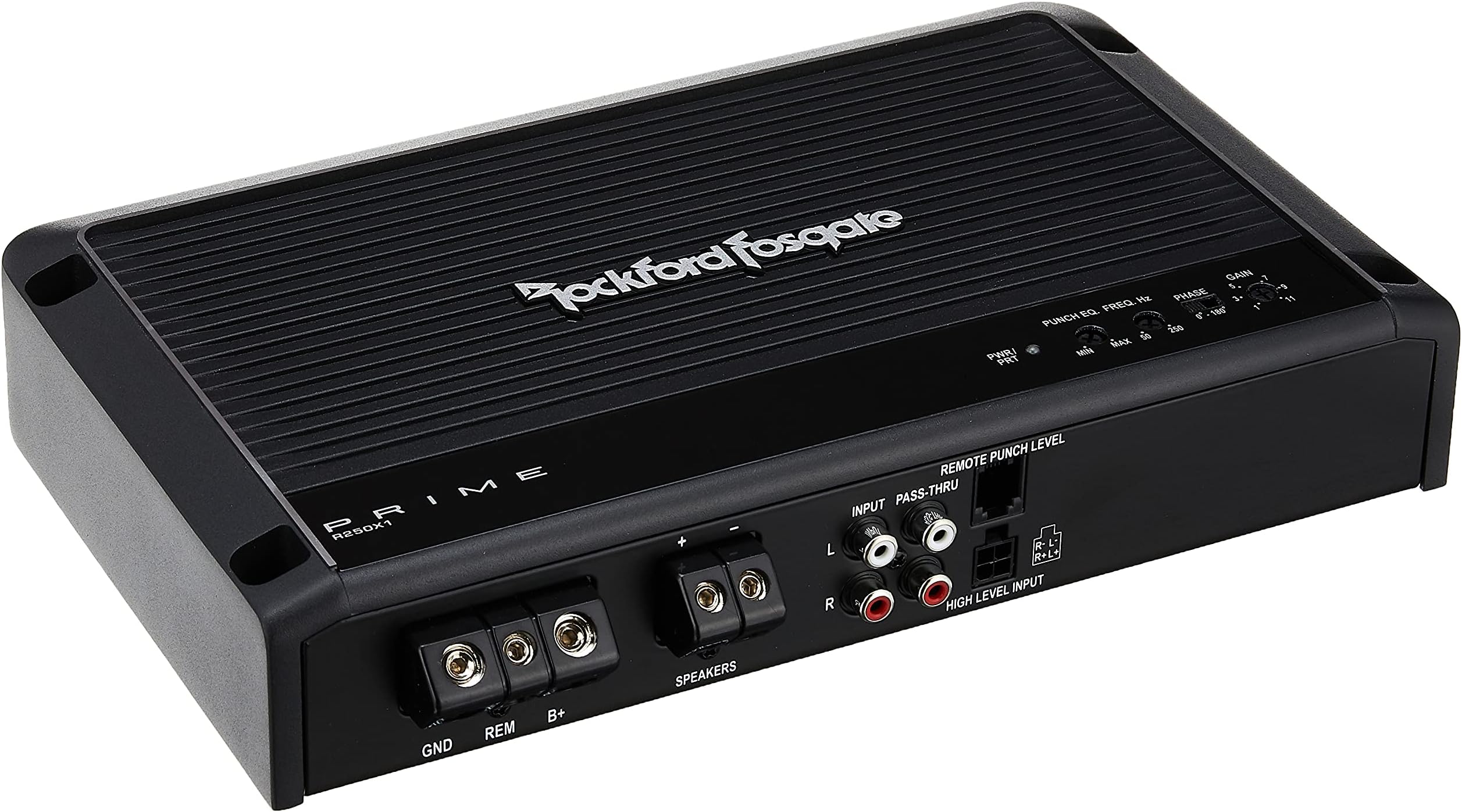 Rockford Fosgate R250X1 Prime 250W Monoblock Car Amplifier, black