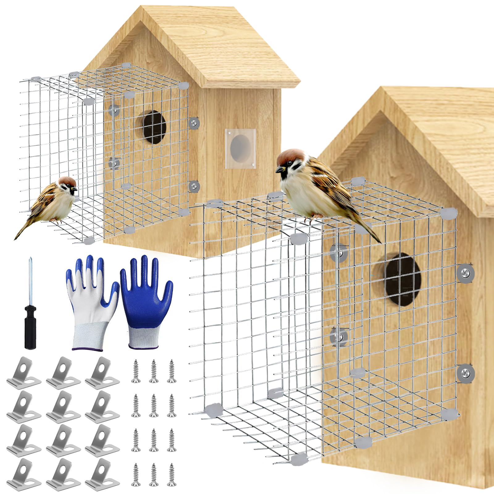 Amazon.com : ZUUDYSEN Bluebird House Predator Guards 2 Pack Metal