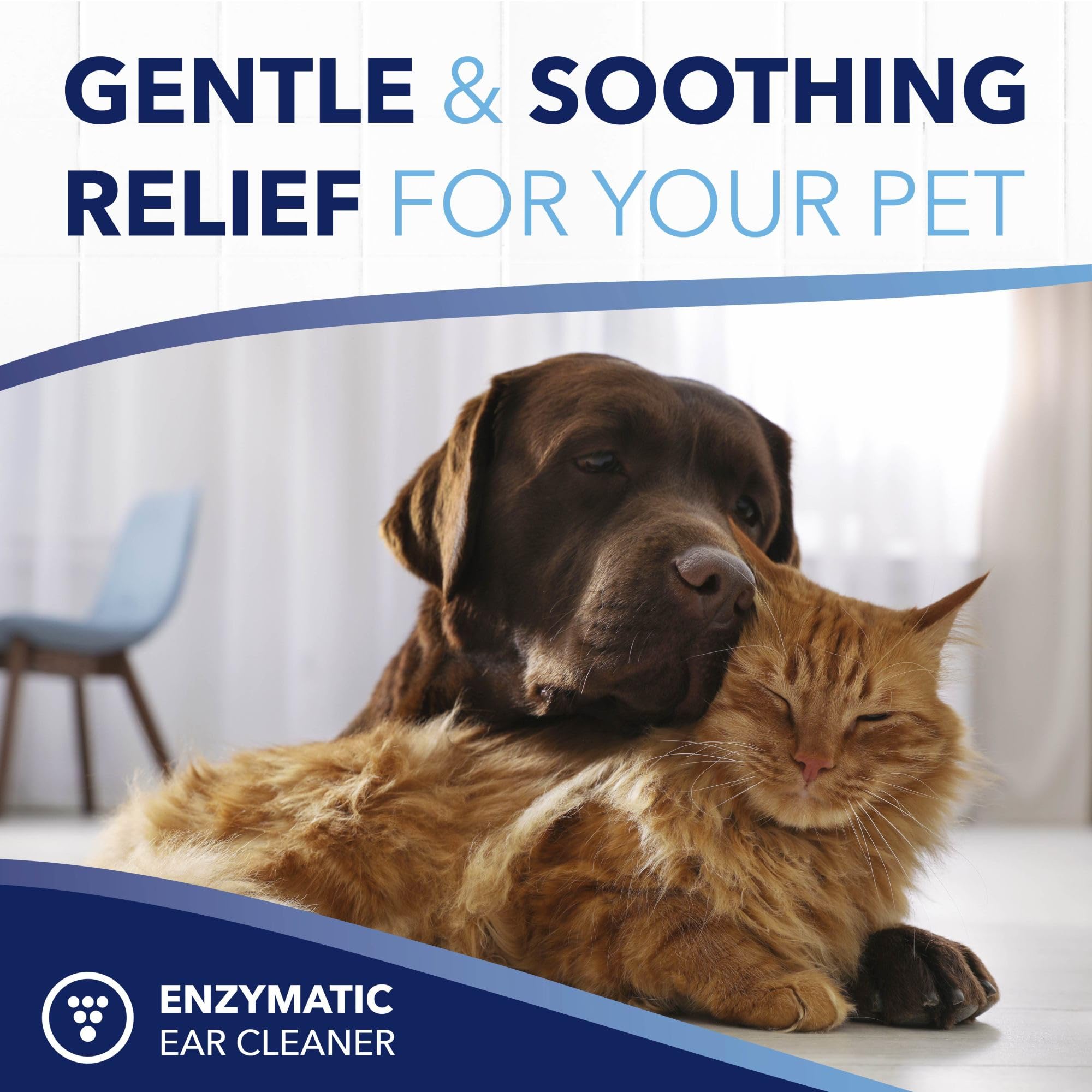TropiClean OxyMed Enzymatic Dog Ear Cleaner, Treatment for Dogs, Vet Recommended Ear Cleaning Solution, Daily Wash Drops, Safe for Cats, USA Made, 4oz - image 7