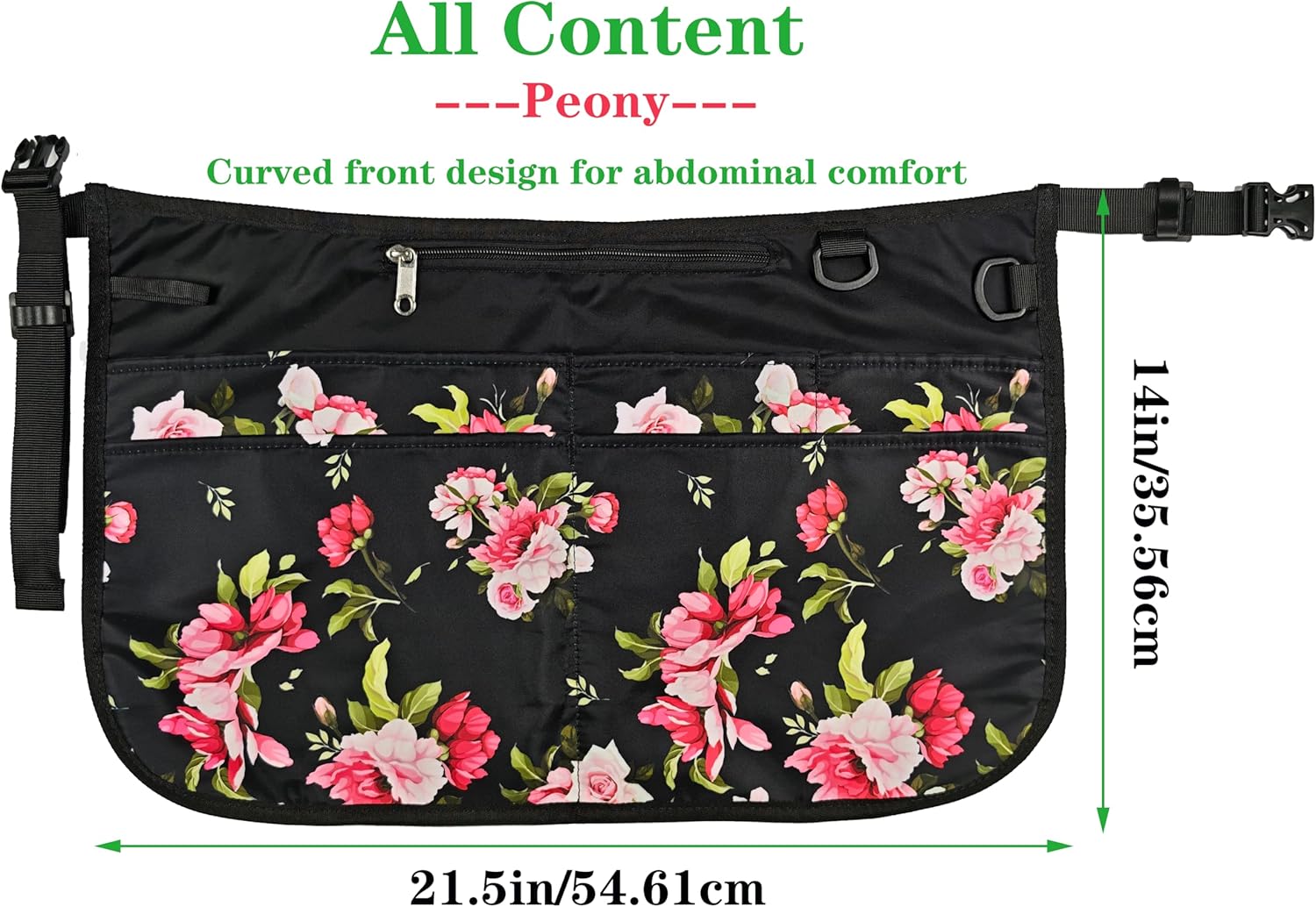 Garden Apron for Women with 6 Pocket,Half Florist Apron - Image 7