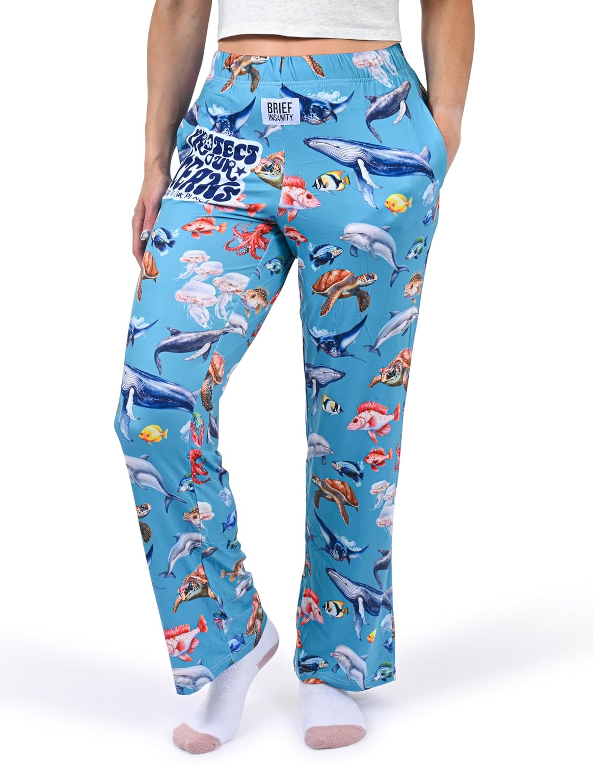 Lounge Pajama Pants for Men and Women | Coastal Beach Bottoms - Comfy, Ultra Soft, Novelty Loungewear Pants (S-XXL) - Image 2