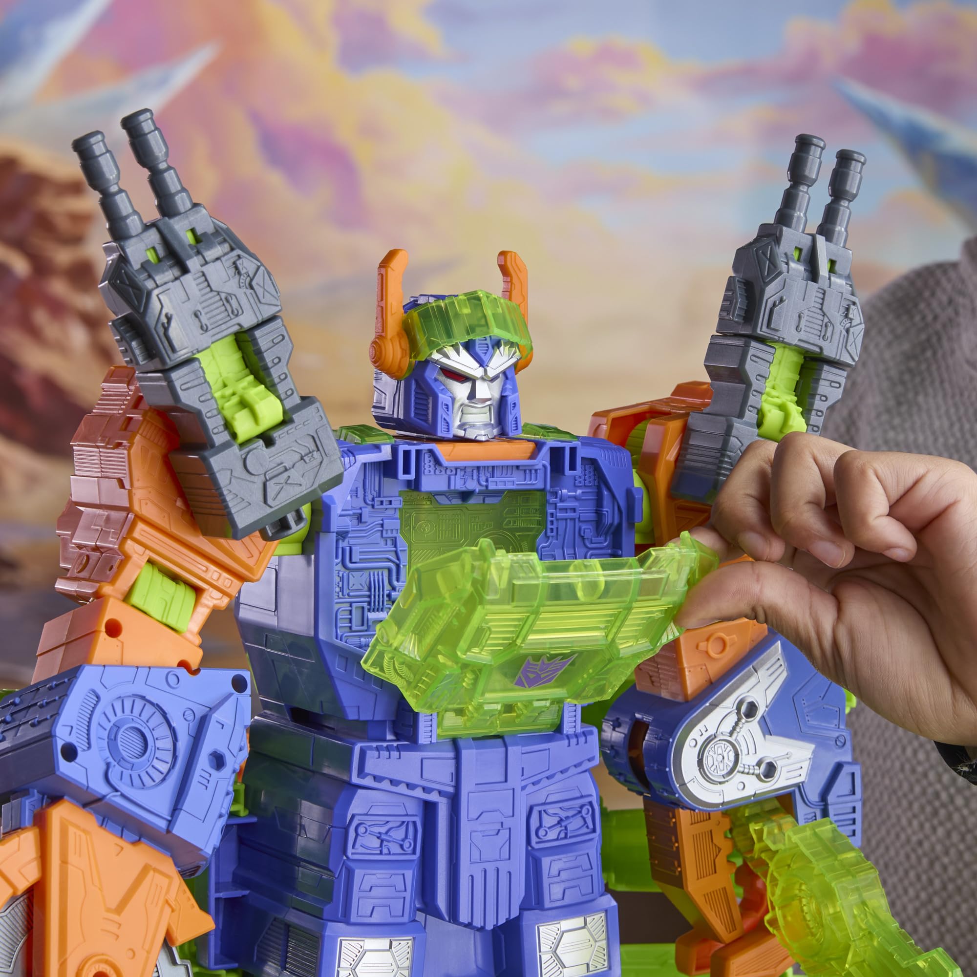 Zestaw bitewny z figurką Scorponoka z kolekcji Transformers CYBERWORLD