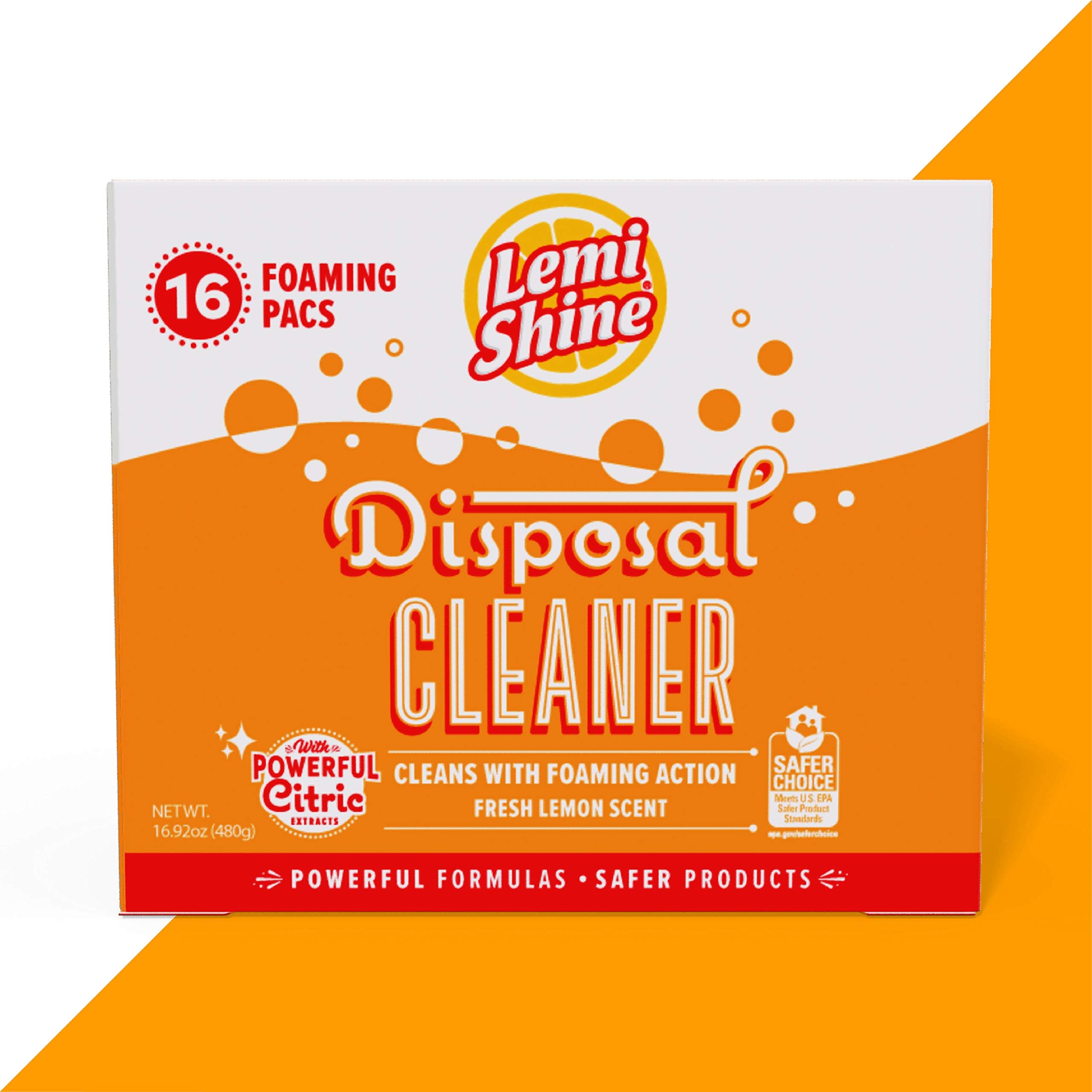 Lemi Shine Garbage Disposal Cleaner and Deodorizer Powered