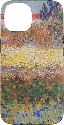Miniatura 4 de iPhone 12 mini Vincent Van Gogh - Jardín con flores con camino - Of Arles Case