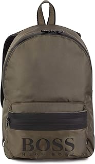 Zaino con 2 tasche per bambini, safari (Verde) - E21