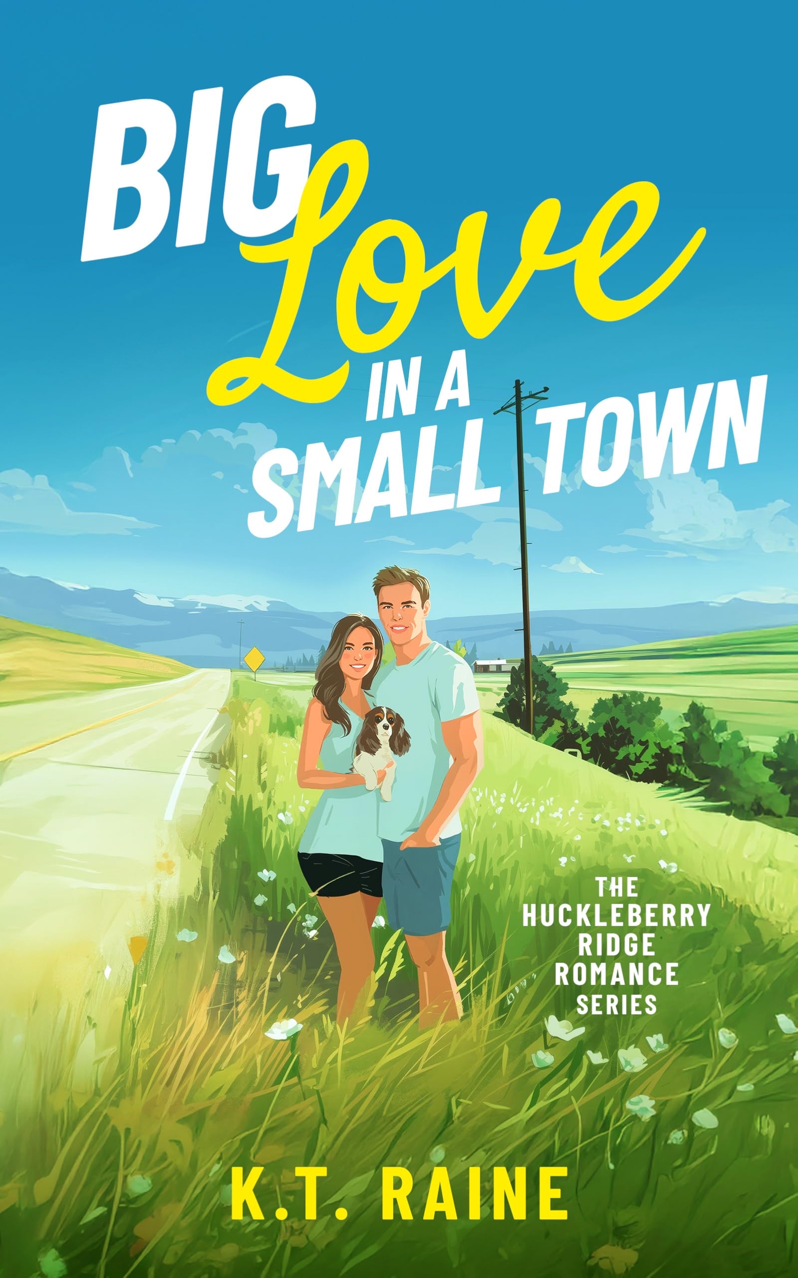 Big Love in a Small Town: A clean, secret baby romance (Huckleberry Ridge Romance)