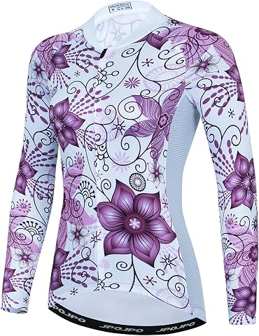 Cycling Jersey Women, Road & Mountain Ladies Bike Shirt, Bicycle Biking Tops S-3