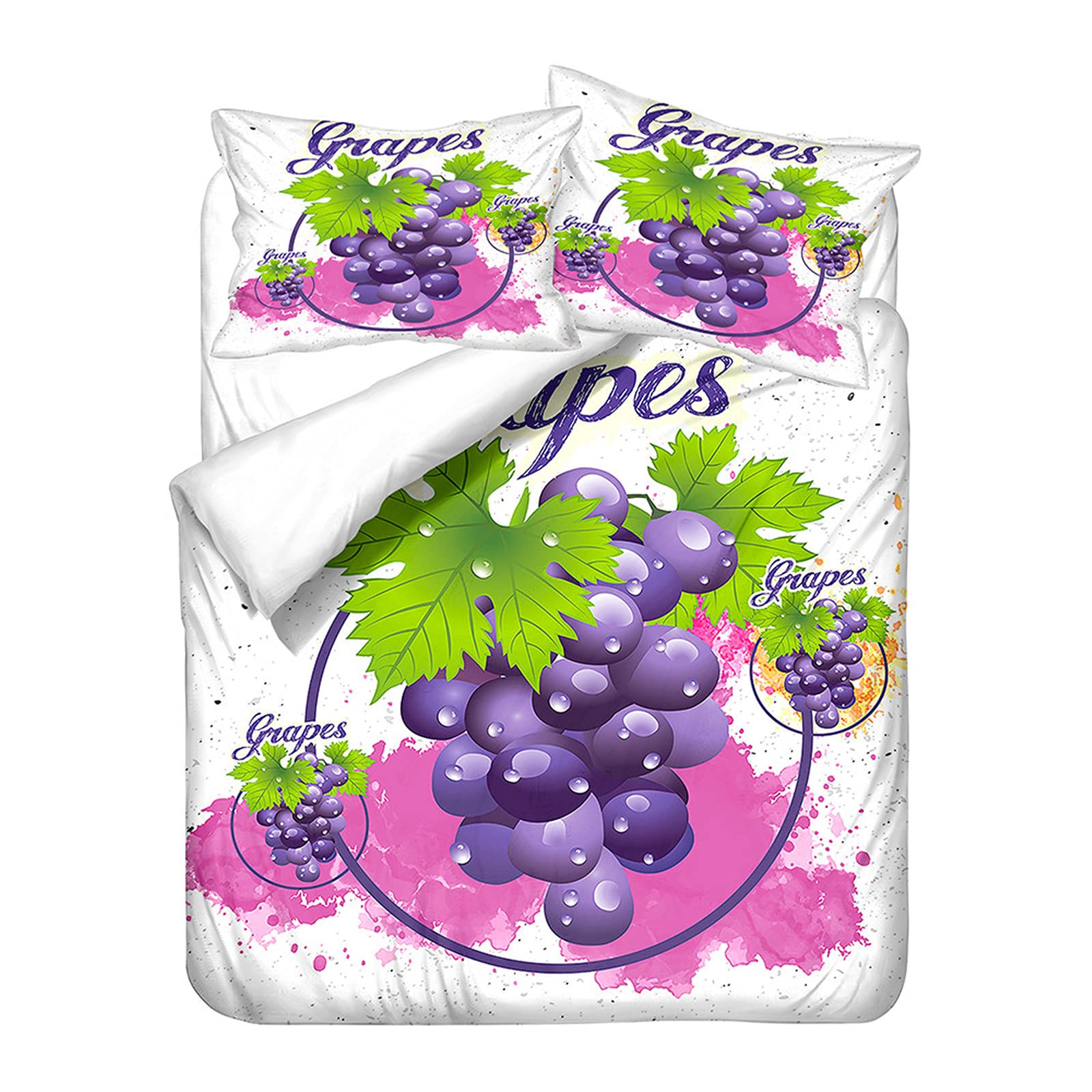 Housses de couettes de raisin aquarelle pour transformer votre chambre en oasis de nature