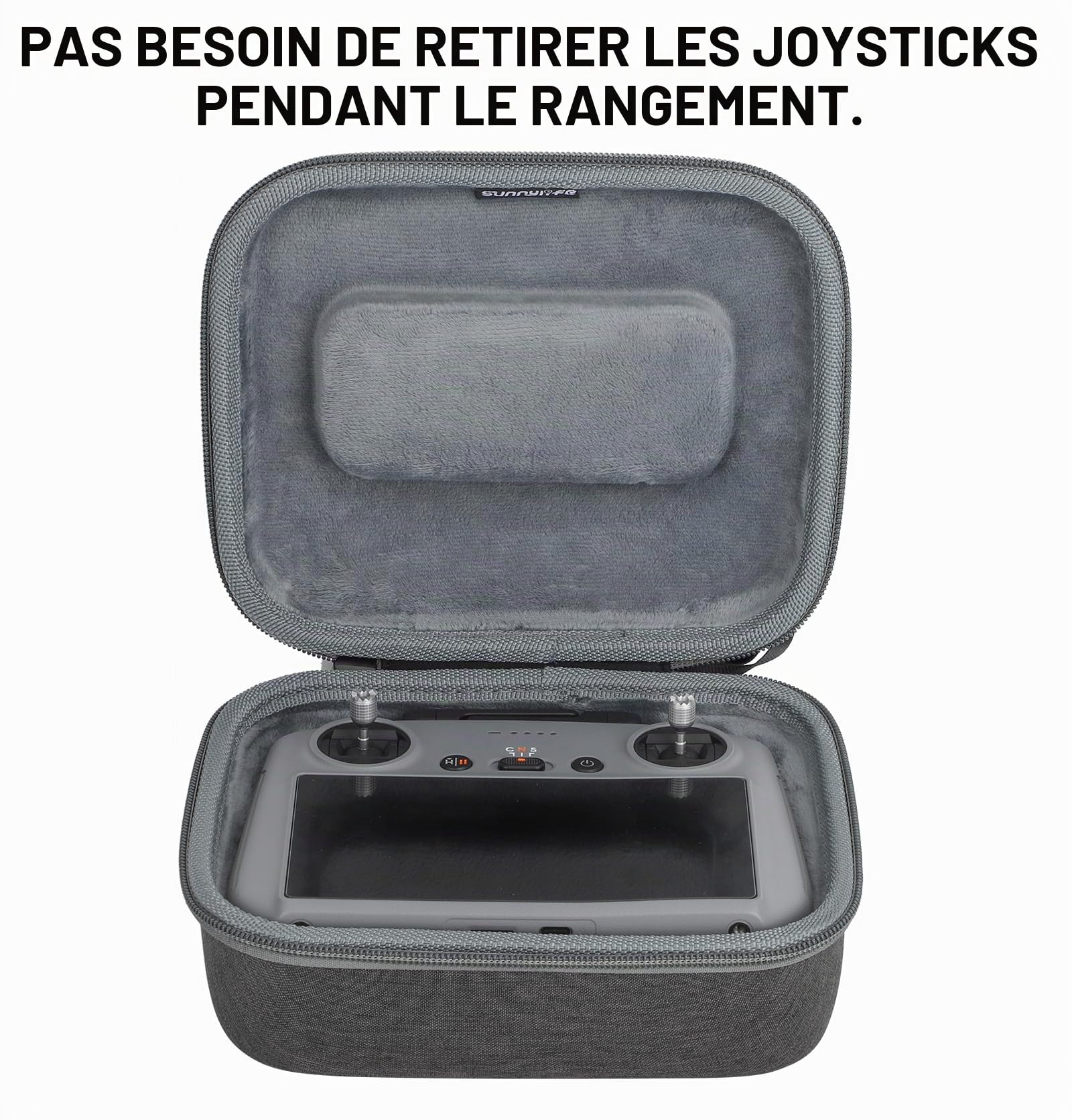 Sac de Rangement pour DJI Mini 4 Pro RC2 RC-N2 Mallette Sac de Transport pour Drone Etui de Protection pour Télécommande Accessoires Drone (RC2)