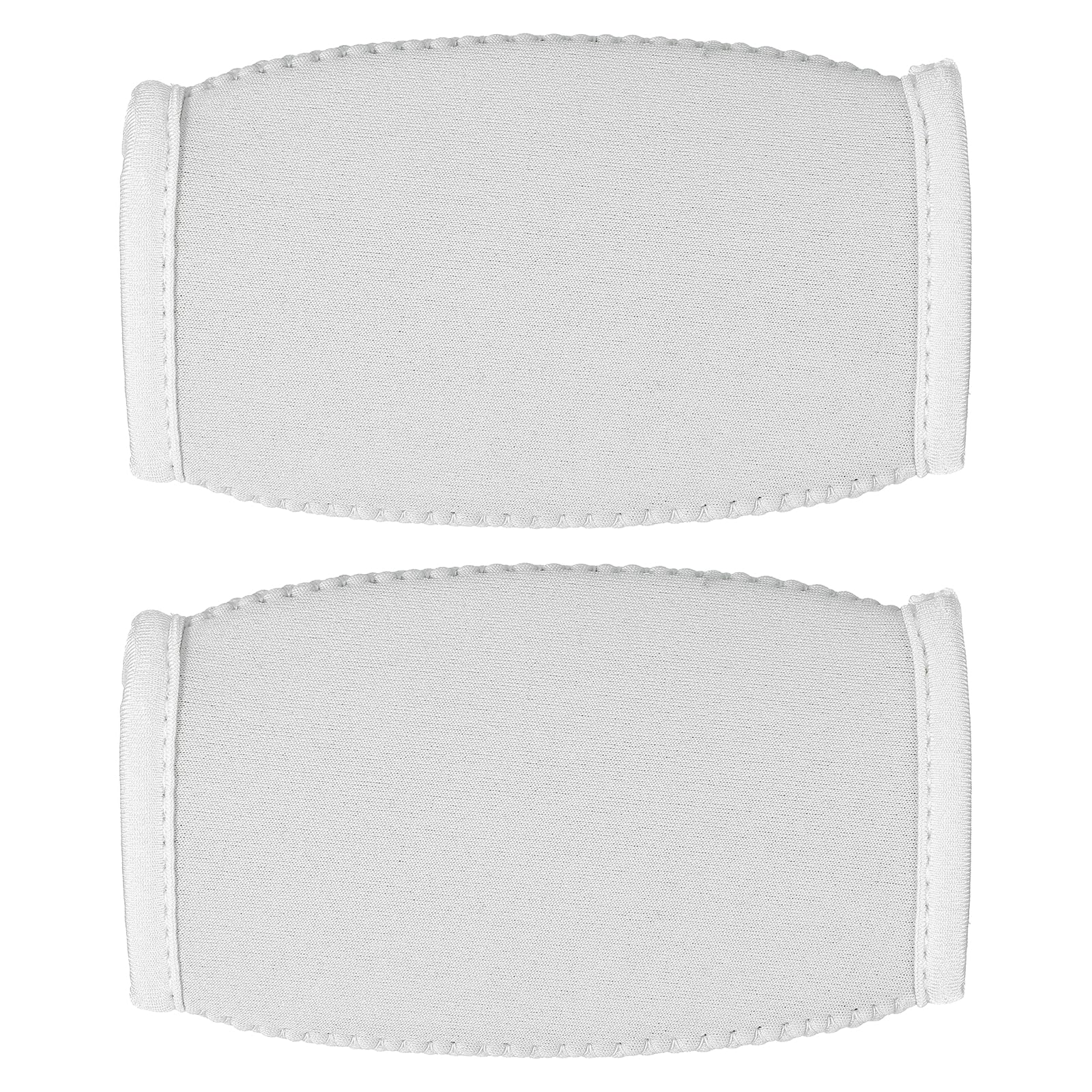 YELARXI Football Chin Pad, Football Chin Cover Helmet Pad 2 Pack & Polyester & White Sport Accessories One Size Fits All - Fitting for (Rugby/Lacrosse/Biking)