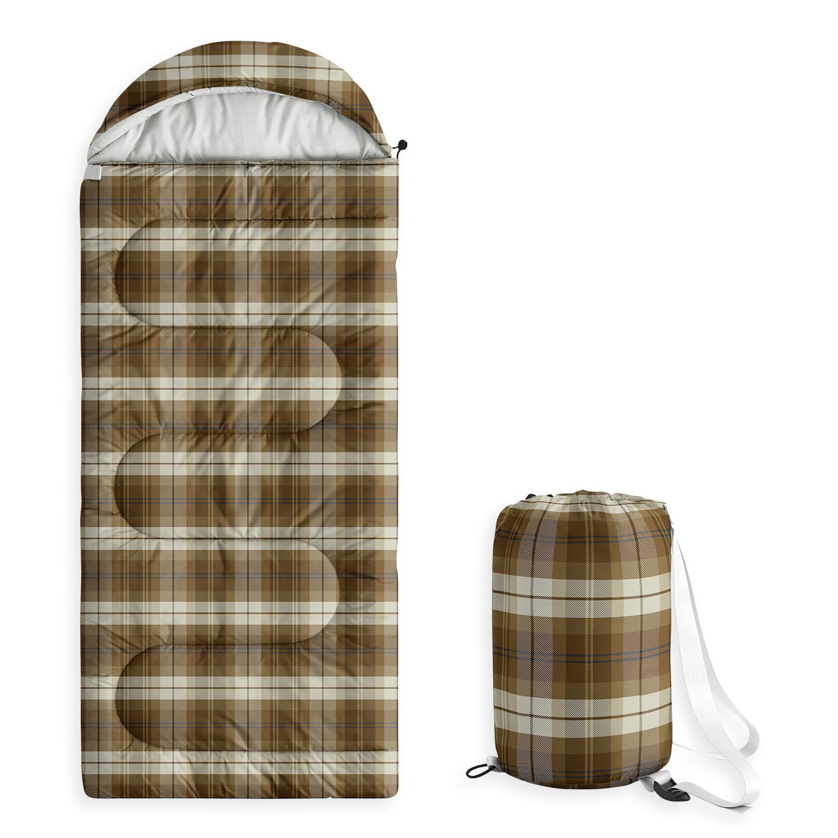 Wake In Cloud - Kids Sleeping Bag for Boys Girls Toddlers Camping in Warm Cold Weather Backpacking Lightweight