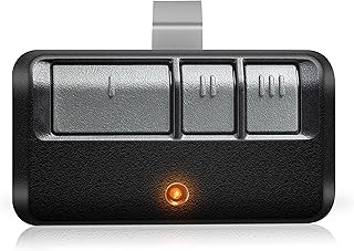 893LM 953ESTD Remote only for a Yellow Learn Button of Liftmaster Chamberlain Sears Craftsman Garage Door Openers Security+ 2.0 myQ(1Pack) (Black)