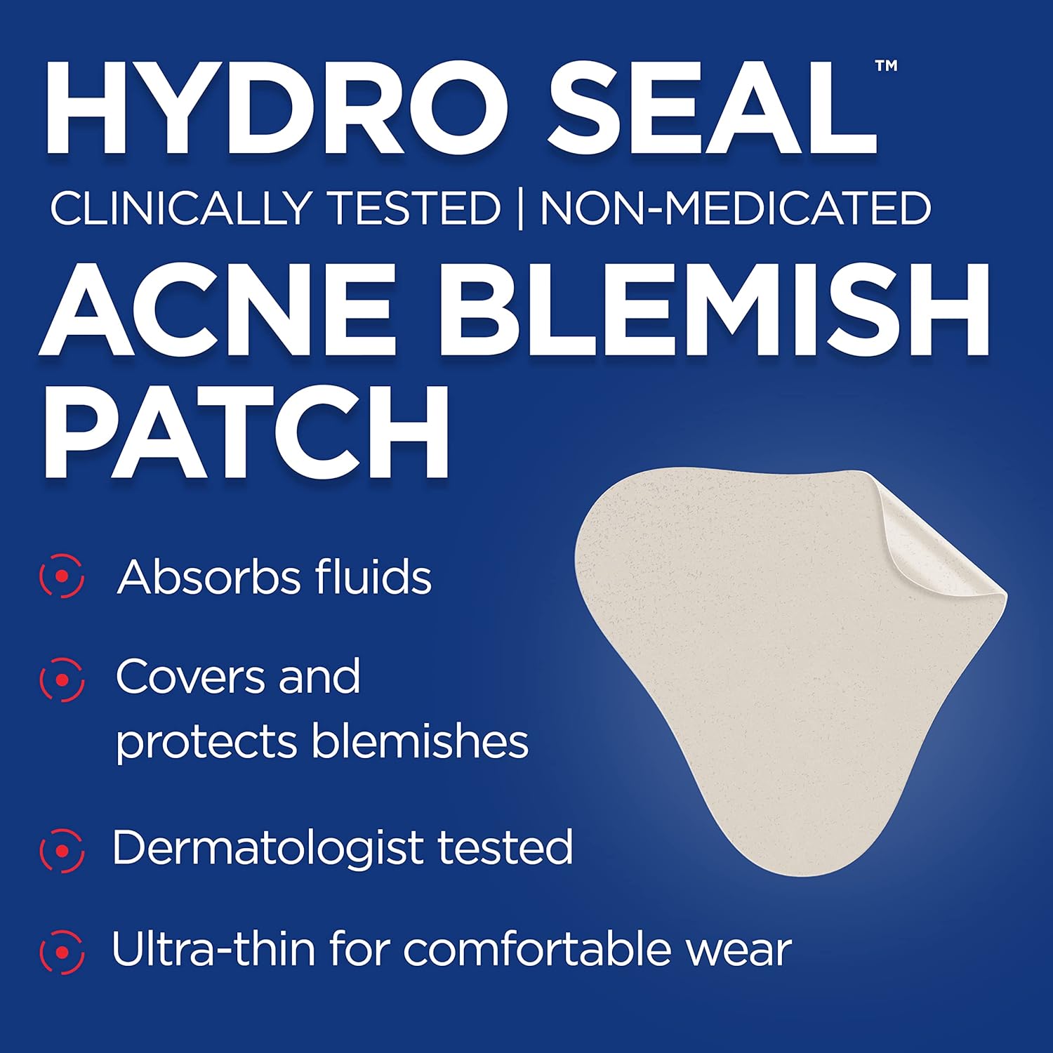 Buy BandAid Brand Hydro Seal Acne Patches, NonMedicated Acne Blemish