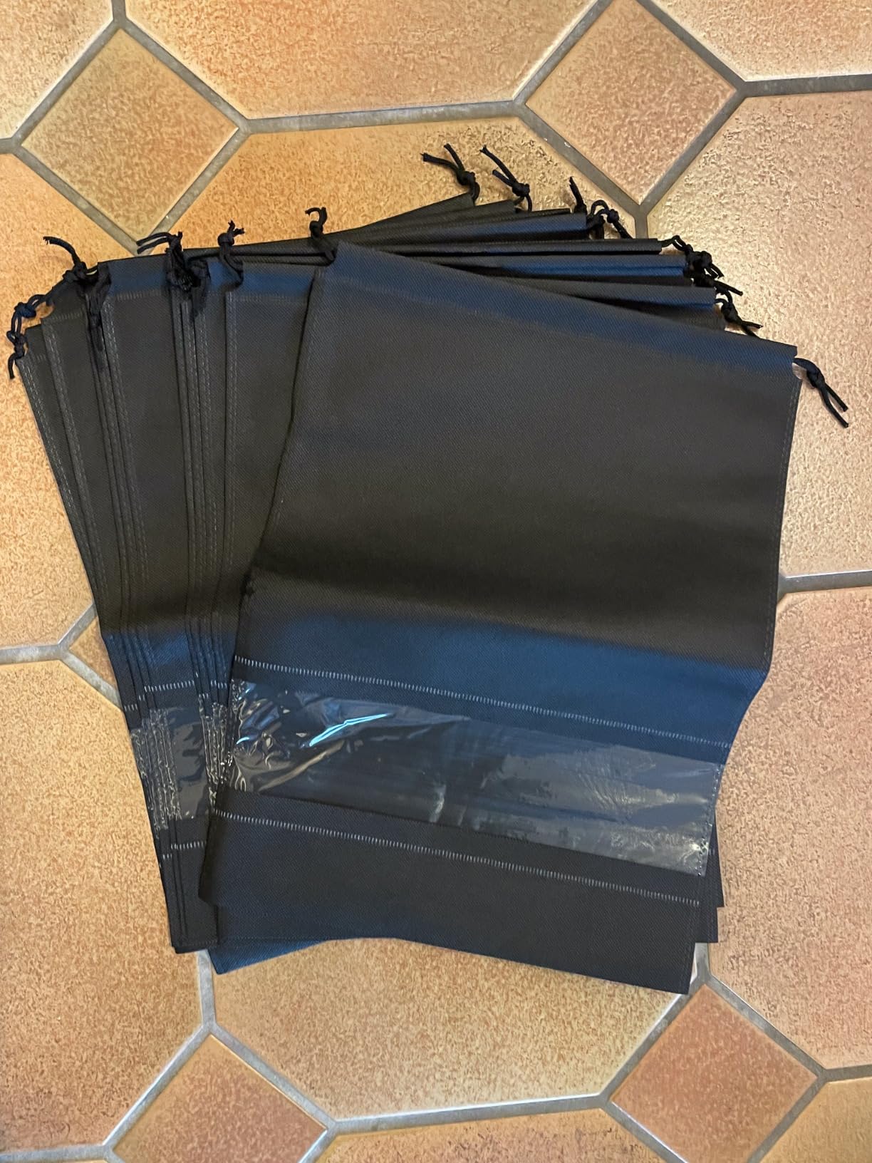 X-BLTU 8 Schuhbeutel 42x24cm - Wasserdicht Mit Reißverschluss