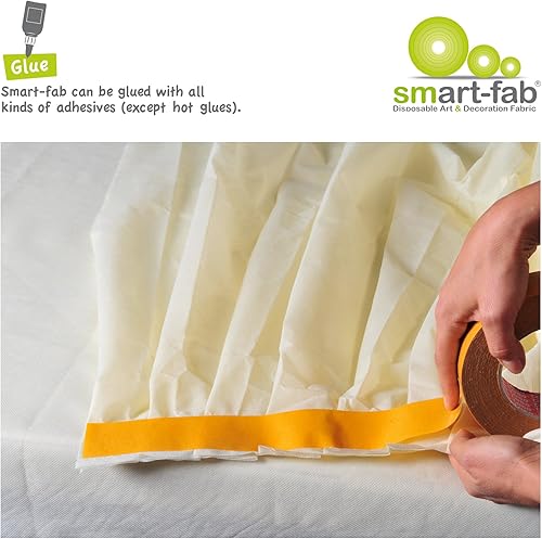 Miniatura 20 de 23812184510desechables Tela, 12" x 18" Hojas, color blanco, 45Pack