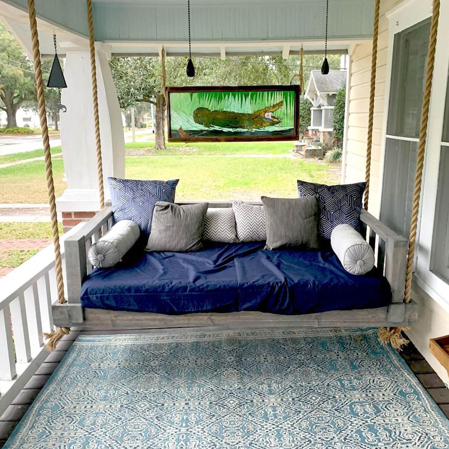 Twisted Manila Rope (3/4 in x 100 ft) Natural Jute Rope Hemp Rope for Crafting, Swing Bed, Railing, Decorating