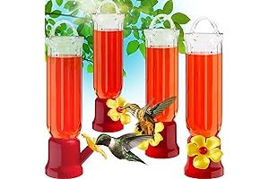 Premium Single Hummingbird Feeders for Outdoor Gardens