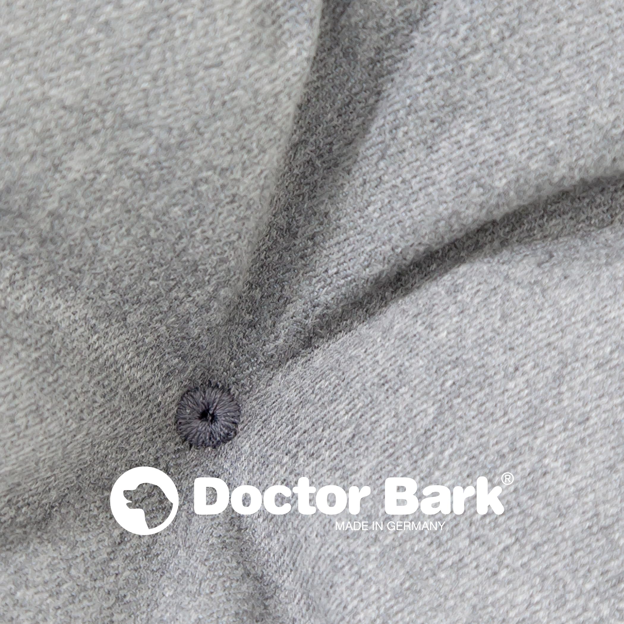 Doctor Bark Cojín para perros Urban – Cama ortopédica para perros medianos – lavable hasta 95 °C – Colchón para perros robusto para interiores y exteriores – Fabricado en Alemania (M – 70 x 50 cm,
