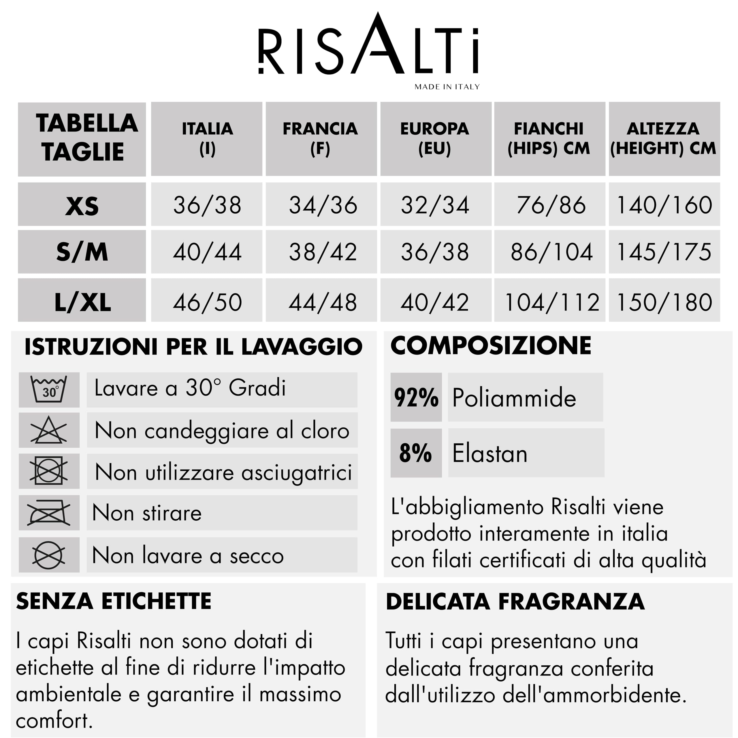 Risalti Damskie legginsy push-up Sculpt - damskie legginsy sportowe, bezszwowe legginsy damskie z wysokim stanem, letnie spodnie do jogi i fitnessu, 100% wyprodukowane we Włoszech, Czarny zestaw, L-XL