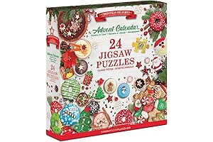 Bluey Advent Calendar: 24 Piece Puzzle Bonanza (50 Pieces Per Puzzle)