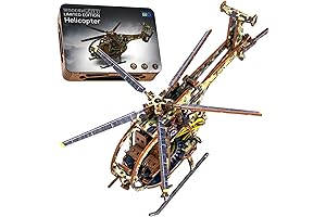 Helicopter Puzzle: Assemble the WOODEN.CITY's Intriguing Aerial Masterpiece
