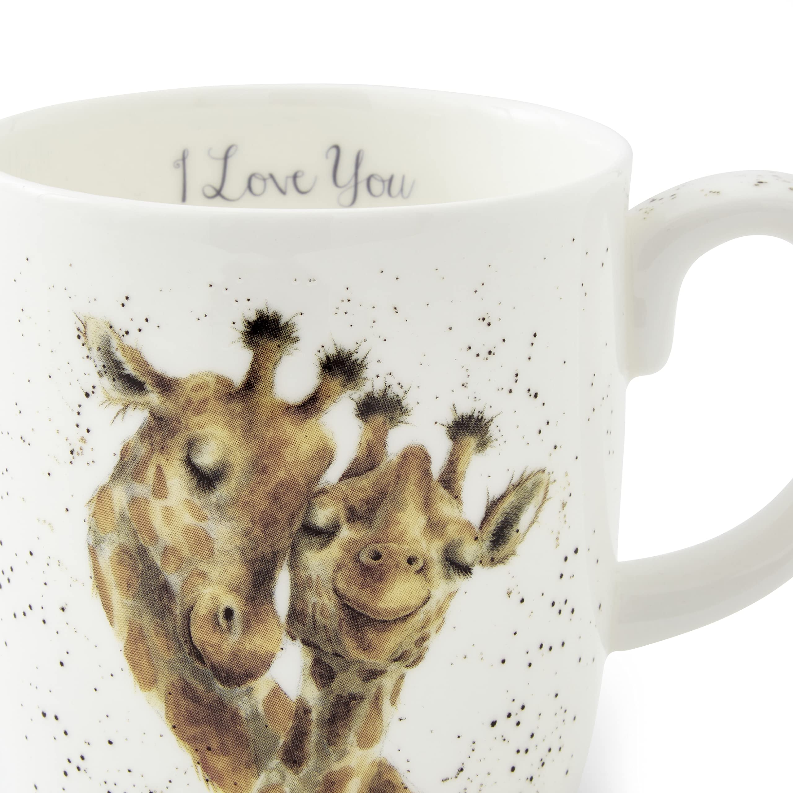 Wrendale Designs "I Love You Single Mug, Multi Coloured, Large - Image 2