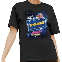 Blockbuster Make It a Movie Night Men's and Women's Short Sleeved T-Shirt
