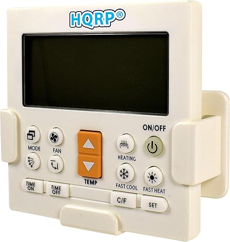 HQRP Mando a distancia universal compatible con Comfort-Aire 6711A20089K RAD-183A RAD-243A REG-183A REG-243A RAD-121B RAD-183B