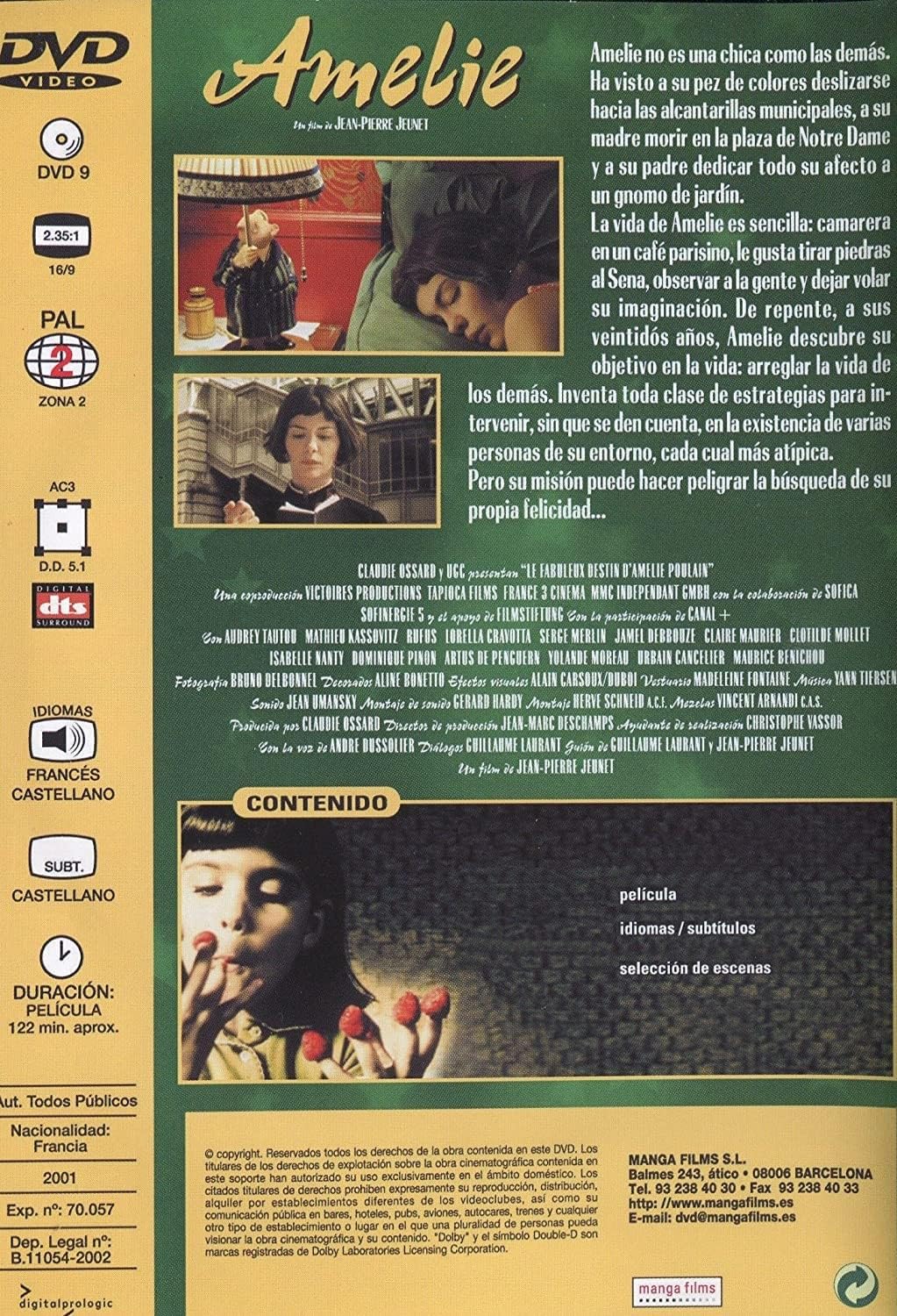 Image secondaire de Amelie [Import]