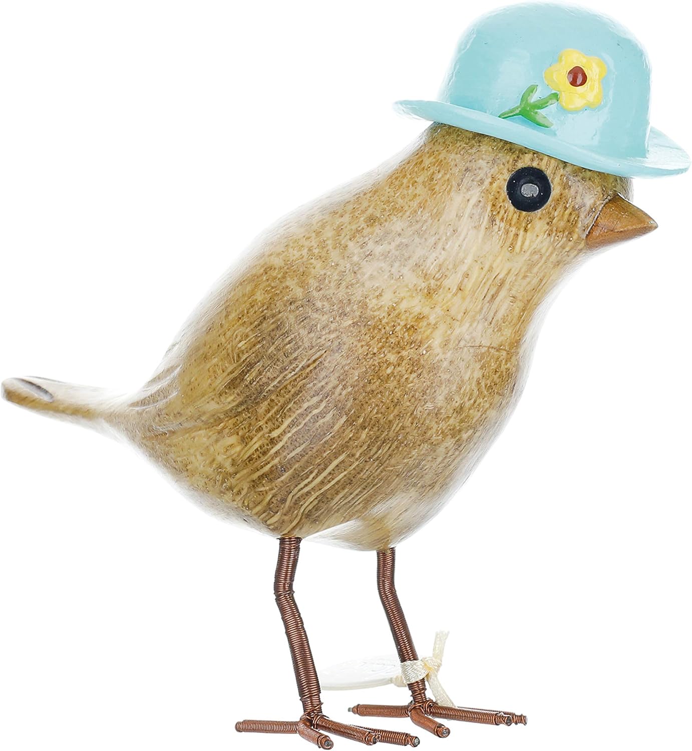 DCUK Flower Garden Bird with a Forget-Me-Not Blue Hat