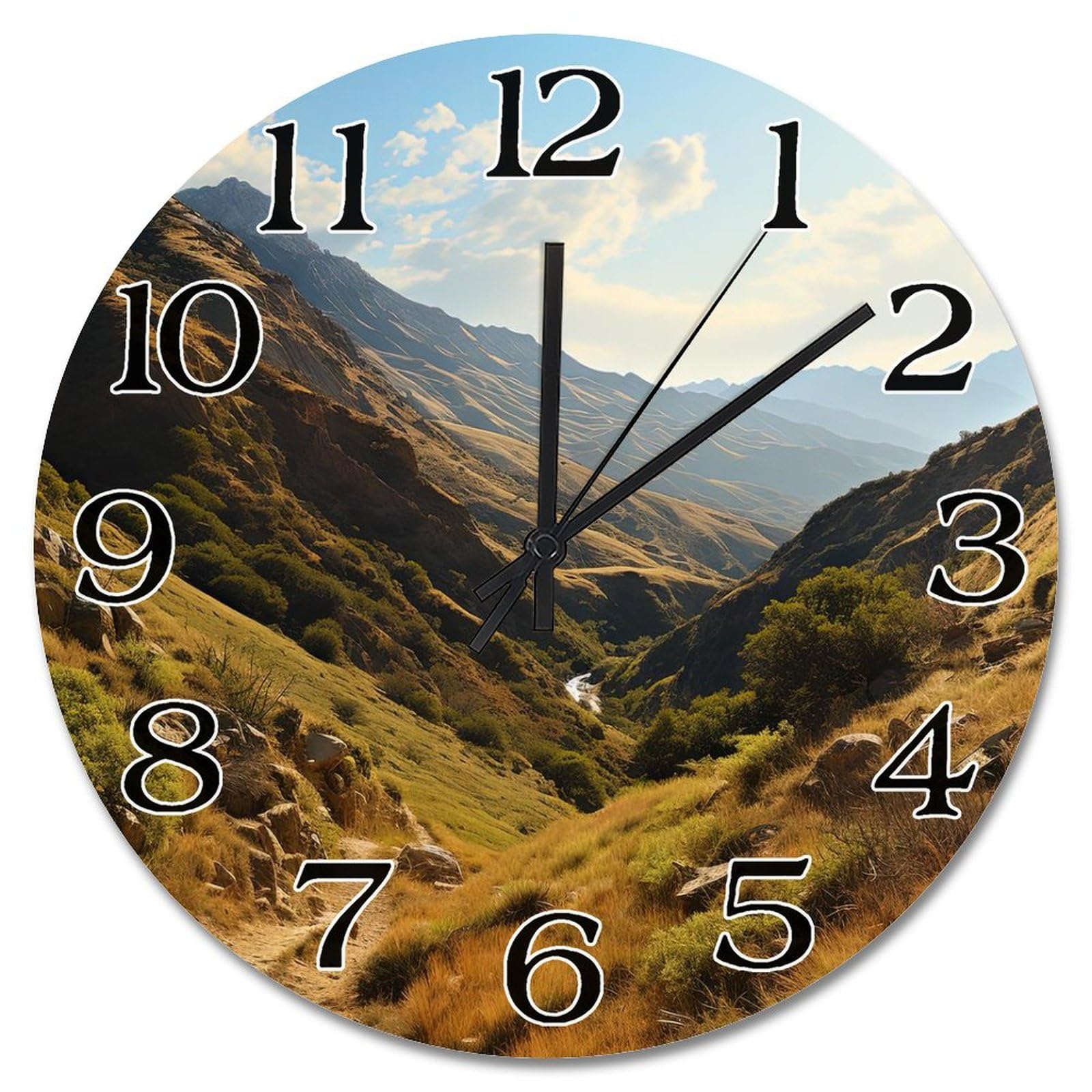 Horloge murale Kings National Park 38cm à piles pour salon