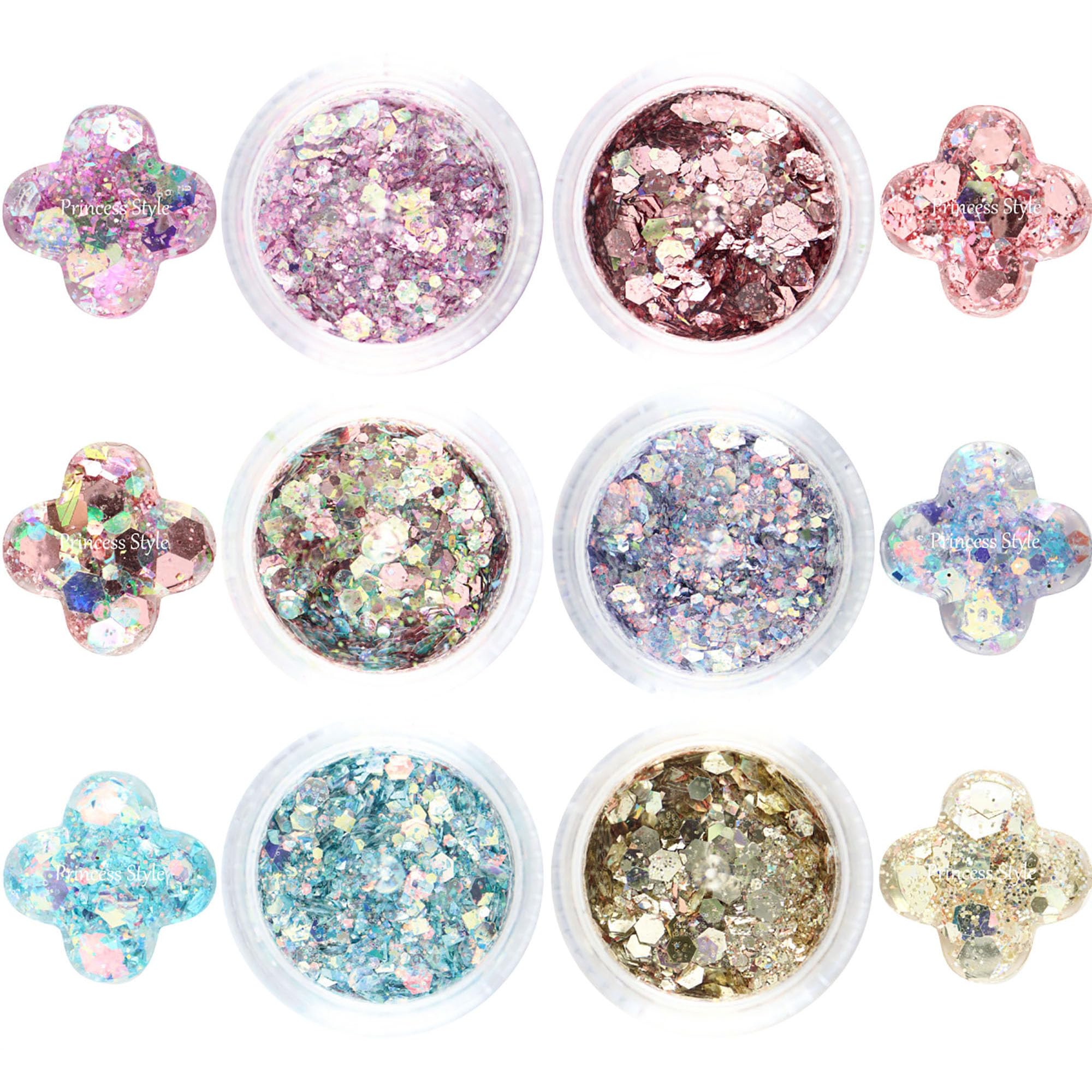Amazon | Princess-style プリズムグリッター ネイル レジン