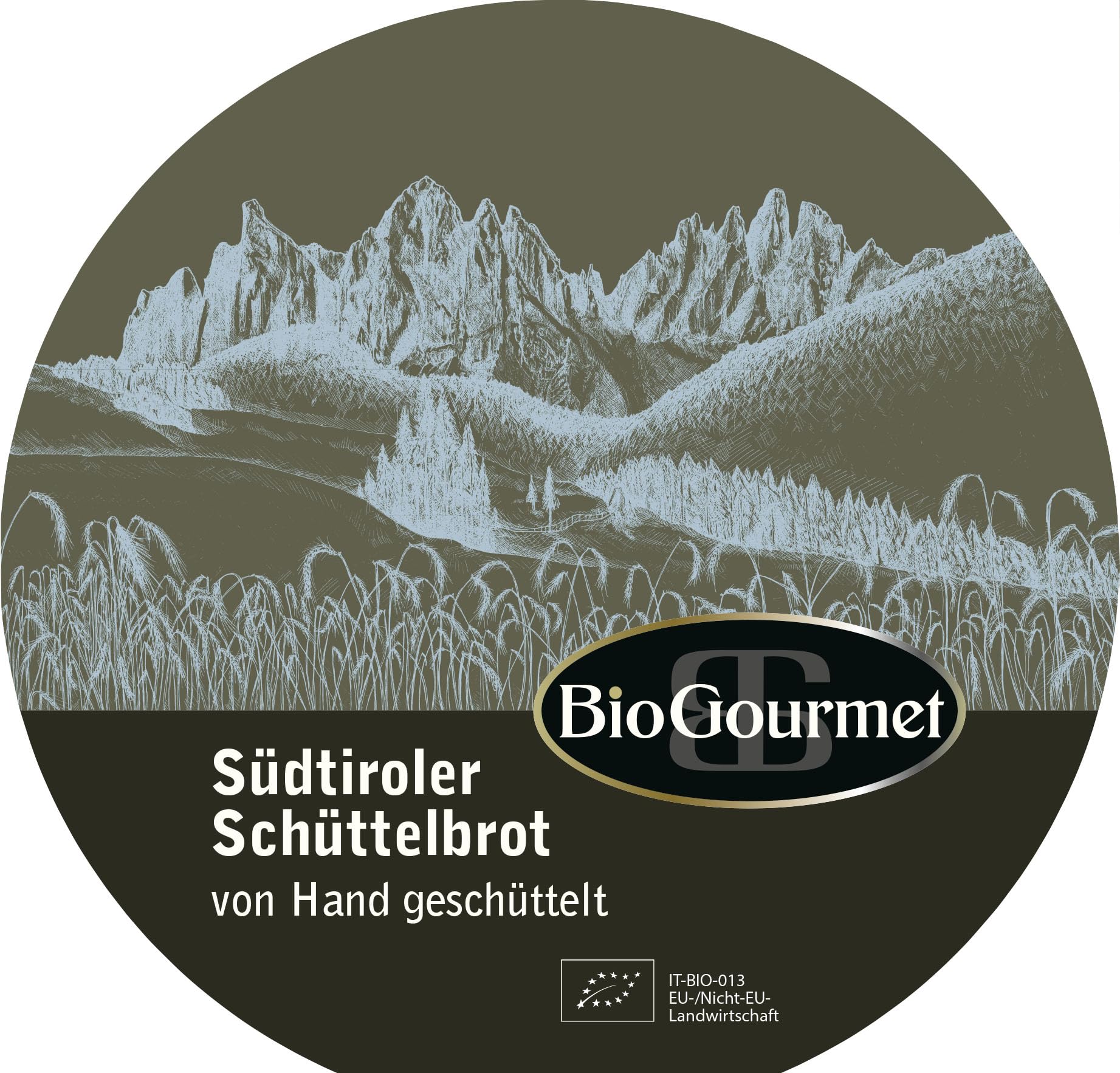 BioGourmet Südtiroler Schüttelbrot, 170 g