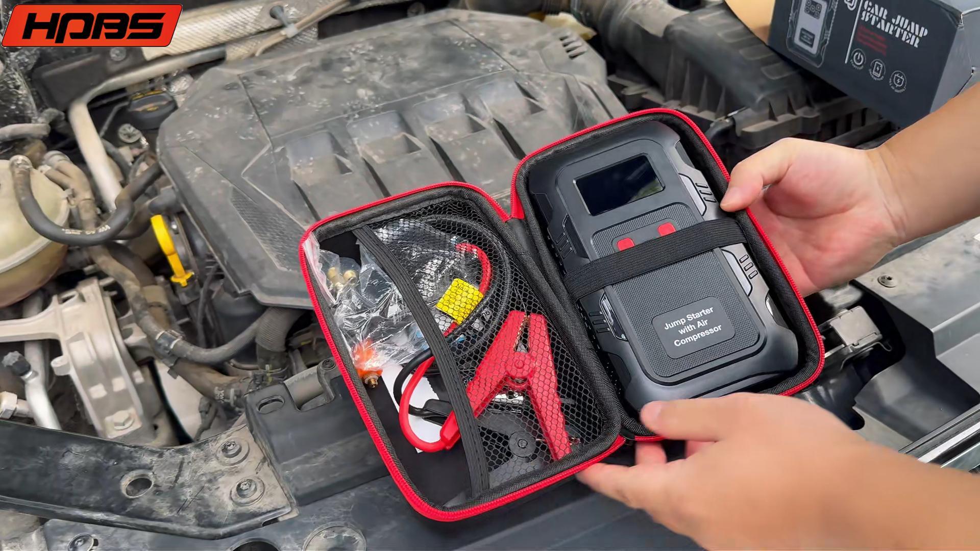 Amazon.com: HPBS 5000A Jump Starter with Air Compressor, Portable