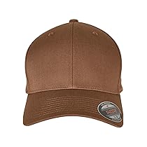 Flexfit 6277-Flexfit Wooly Combed, Cappellino da baseball Unisex – Adulto, Marrone (Coyote, Brown), S-M