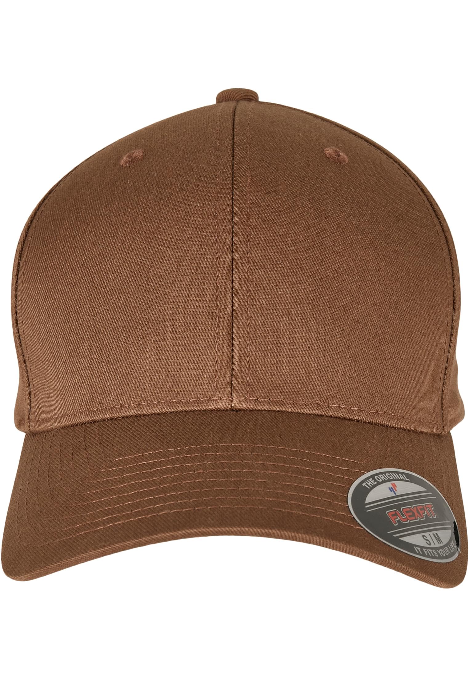 Flexfit Unisex Wooly Combed Baseballkappe, Youth, Coyote/Brown