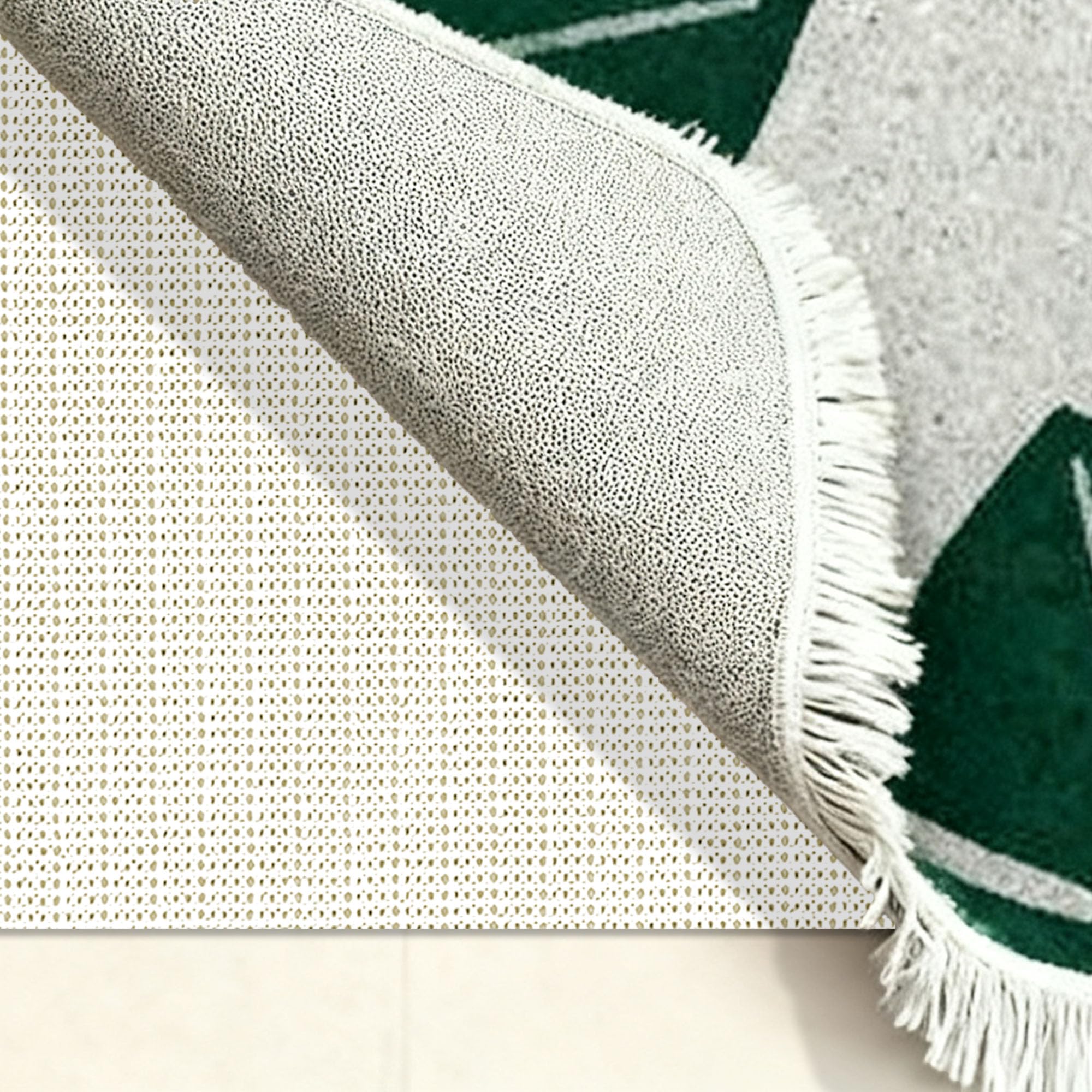 Rete Antiscivolo 130 x 240 cm Antiscivolo e Tagliabile Rotolo di Tappetino Ritagliabile per Tappeti, Adatto per Parquet Scendiletto Tampone, bianco
