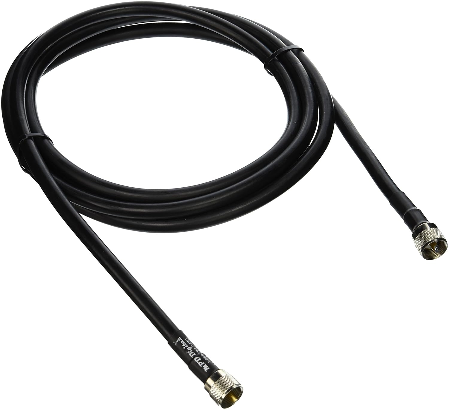 MPD Digital I LMR400UF Times Microwave Coax Cable I UHF PL259 Male to UHF PL259 Male Connector I Low Loss I CB Ham Radio, Hotspot WiFi, Radio Transmitters, Antenna I 3 FT