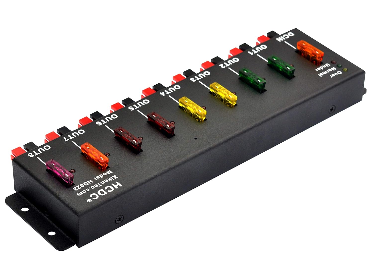 Suреr Chеар 🛒 HCDC 1 in 8 Out 40A Connector DC Power Splitter Distributor Source Strip Module