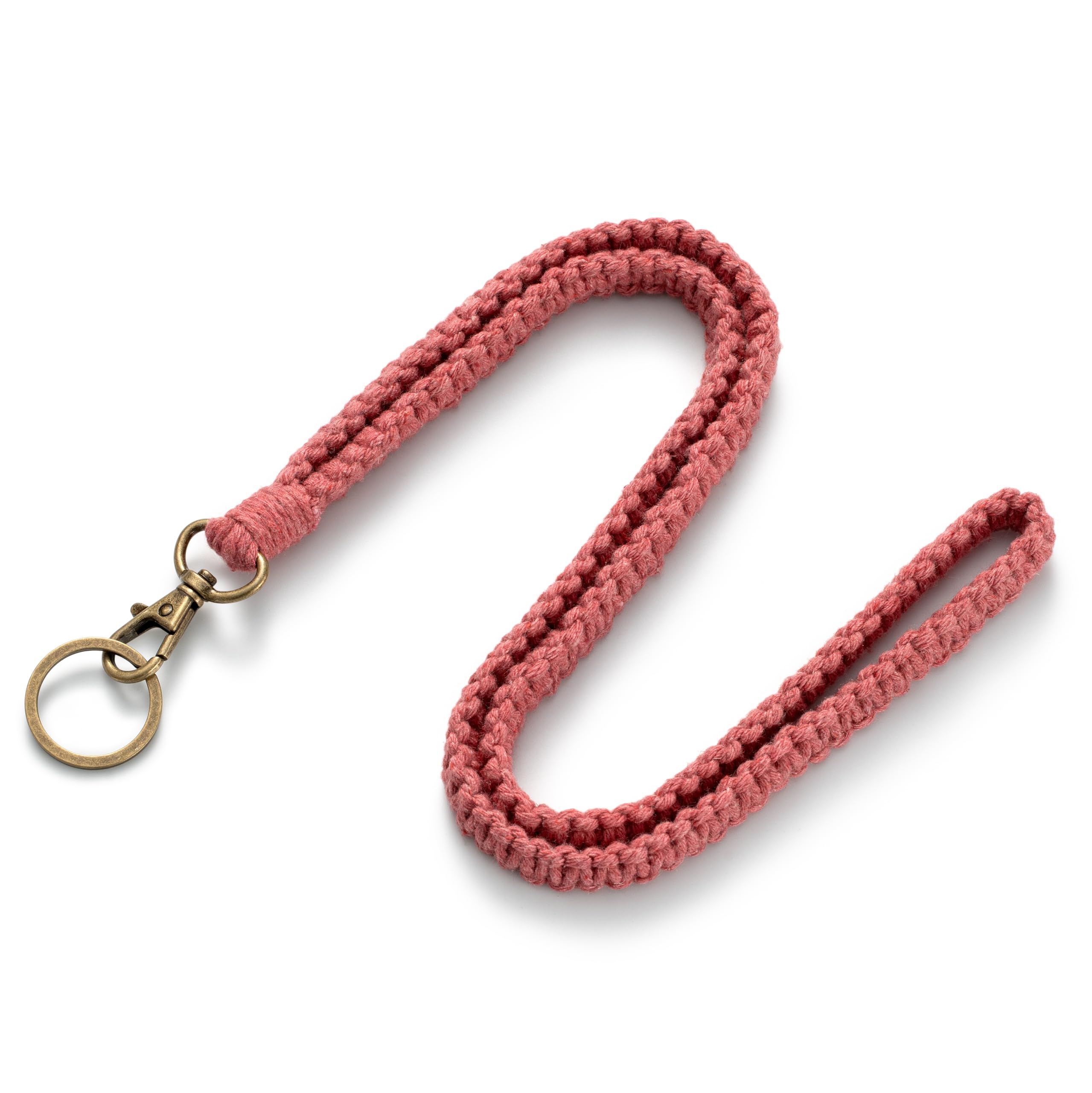 MORSUNBELA Lanyard Strap for Keys, Lanyard Neck Strap Keychain Cord Lanyards Keychain Strap for Keys ID Card Badge Holder Camera Phone (Red) — image 1