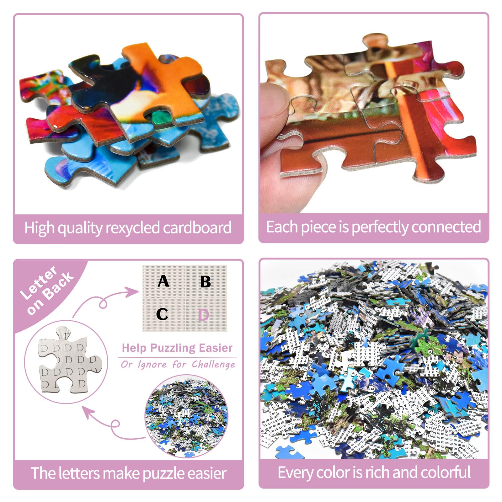 Jigsaw Puzzles for Adults 1000, Puzzles for Adults Challenging Puzzles - Image 4