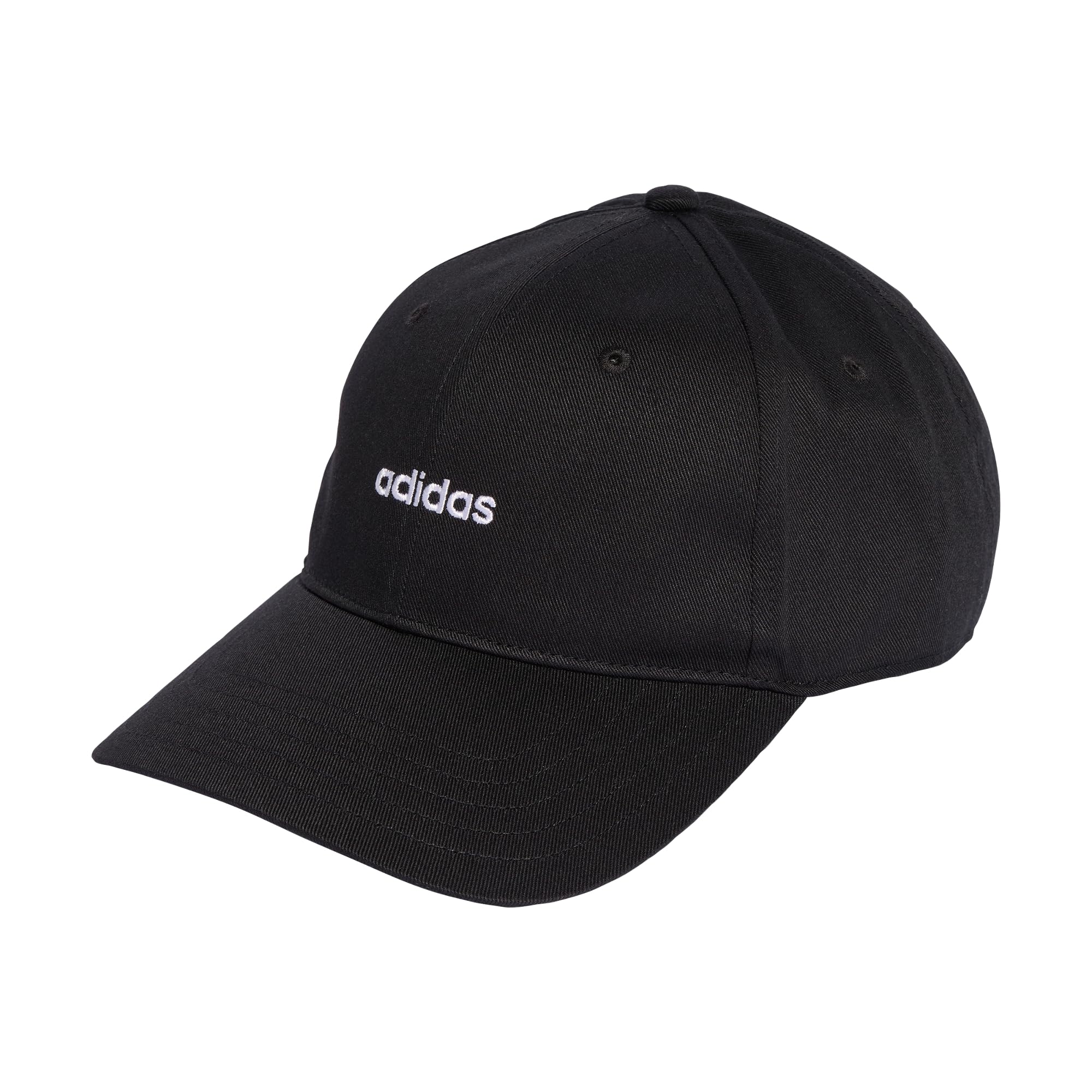 Adidas Unisex Noir Baseball Cap With Linear Embroidery