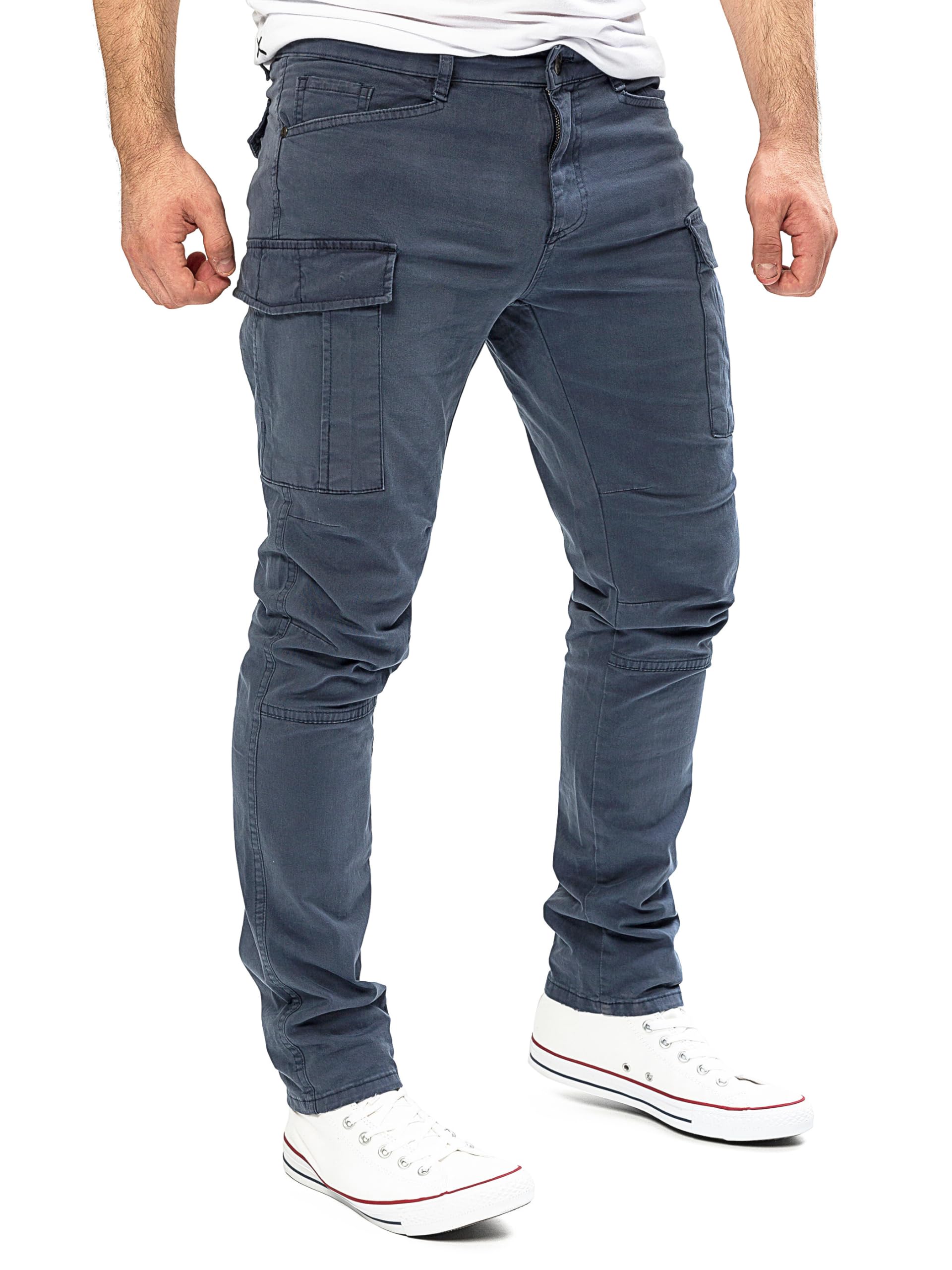 Yazubi Jayden - Herren Cargo Hose - Baumwoll Cargo Jeans