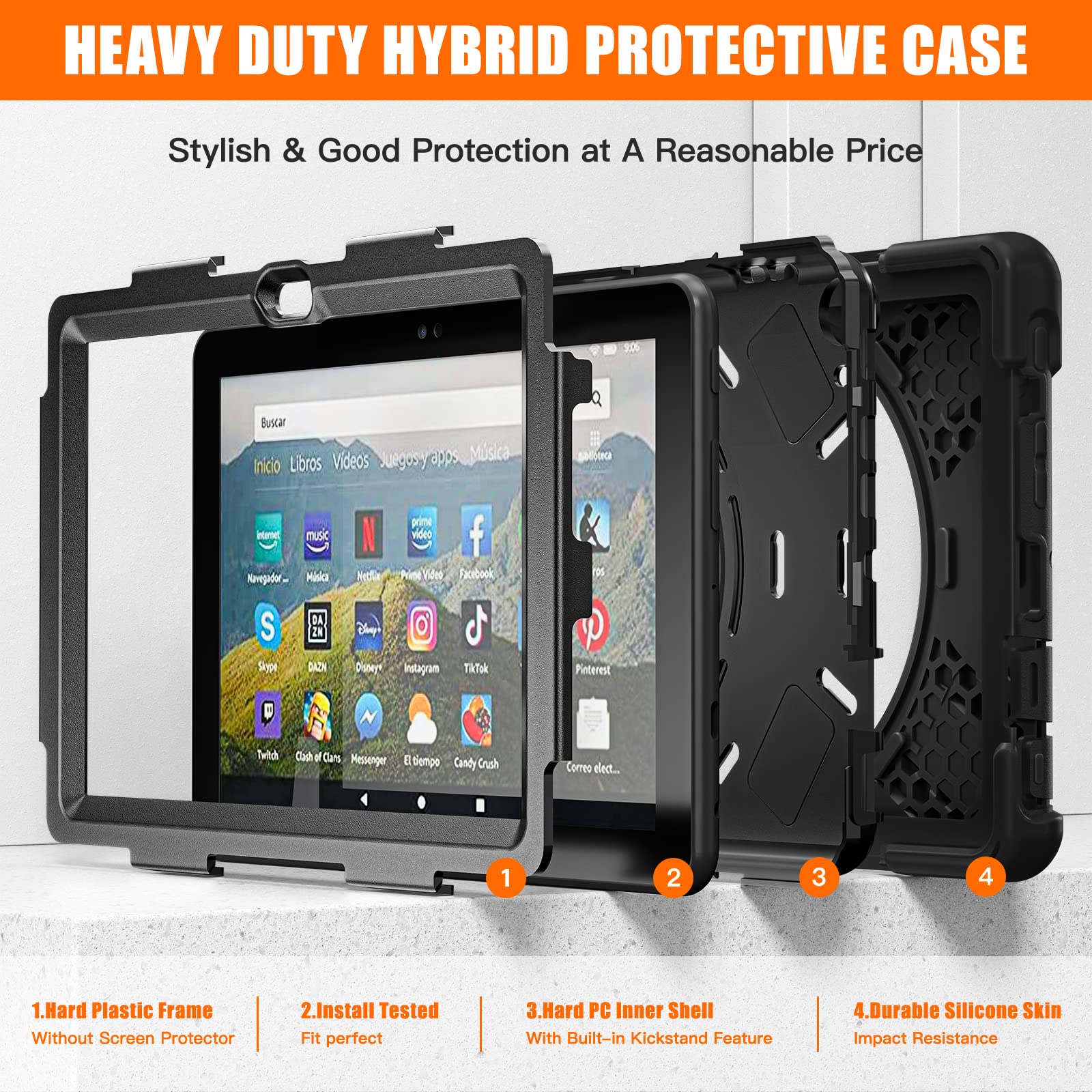 Amazon.co.jp: Amazon Kindle Fire HD 8 2024 & Amazon Kindle Fire HD