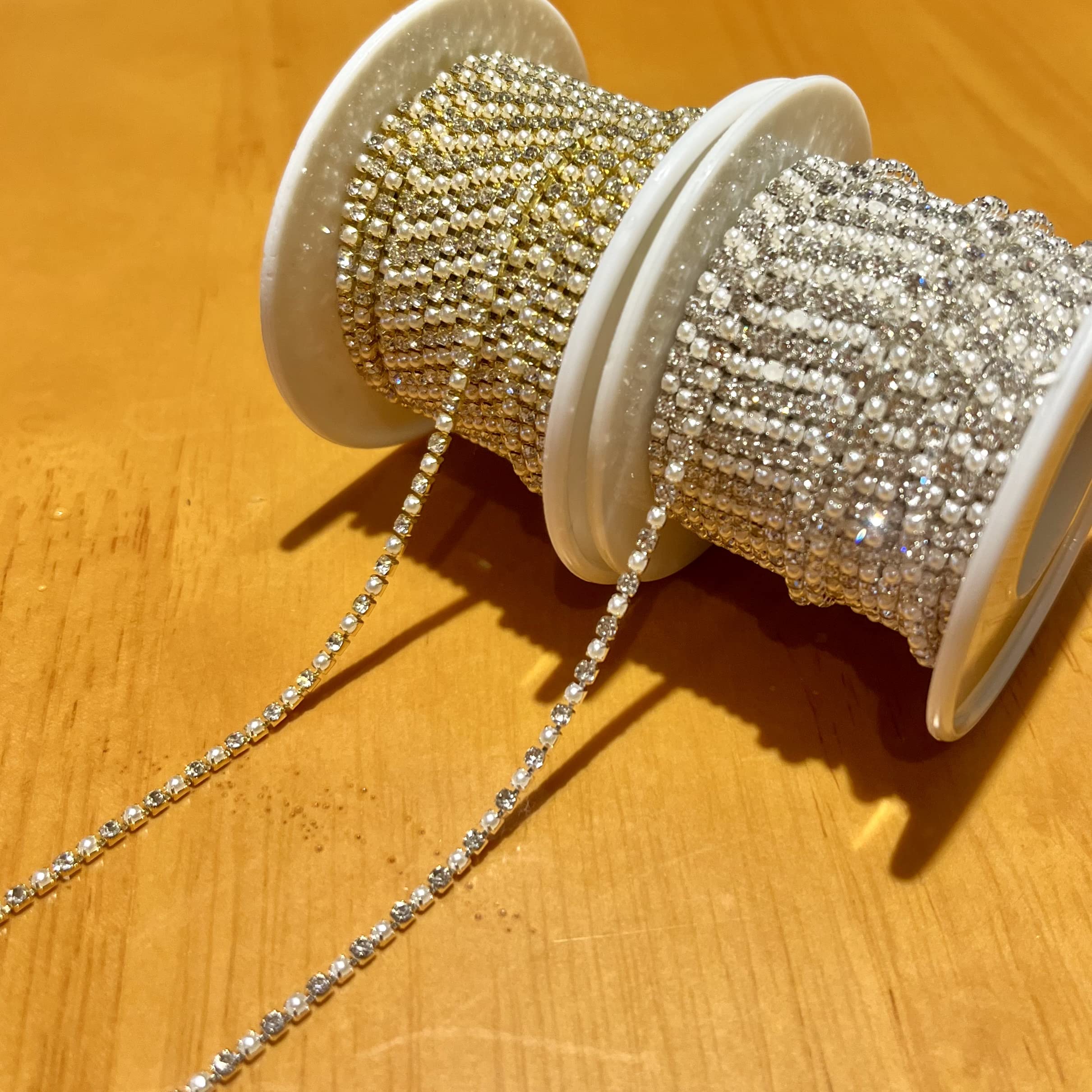 Diamanten ketting deluxe - Feestartikelen