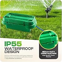 Vista 5 de SOCKiTBOX – La caja de conexión original resistente a la intemperie – Caja de cable de alimentación eléctrica para interiores y exteriores