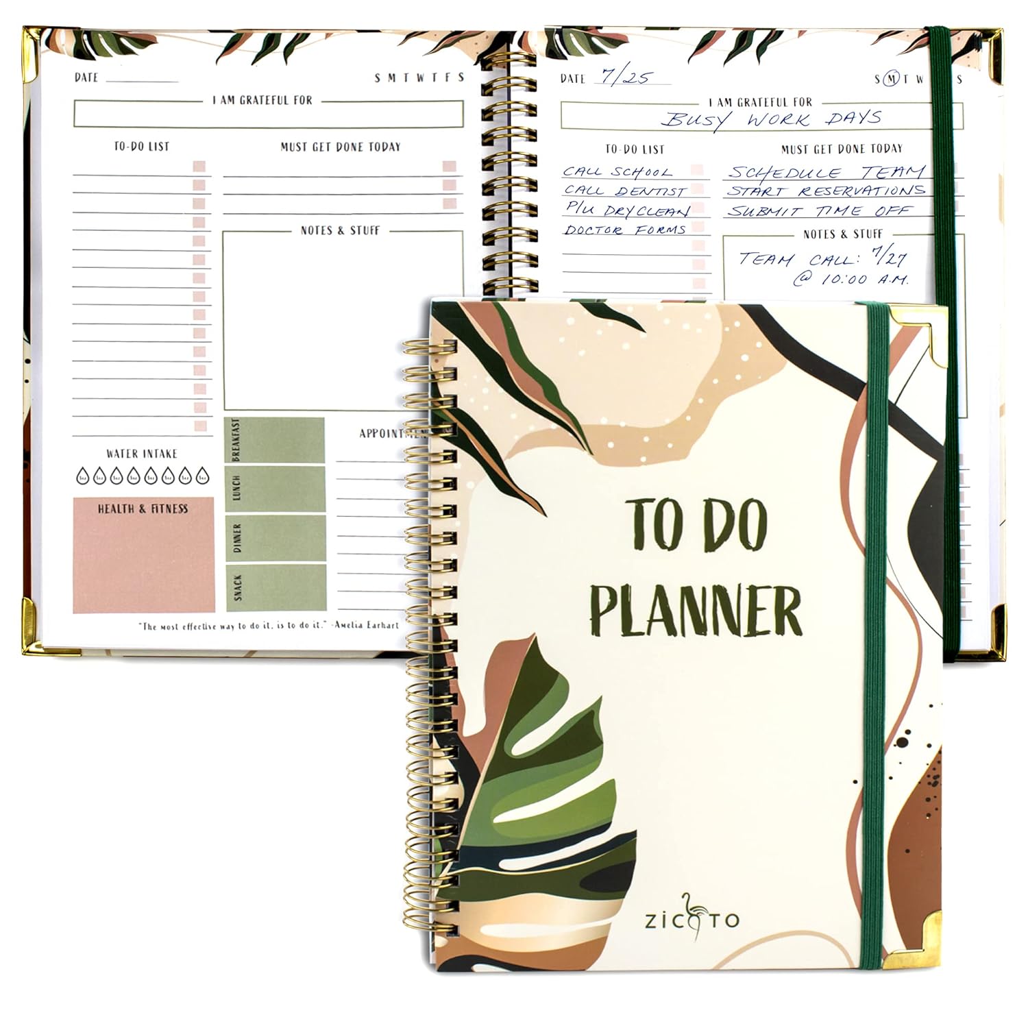 Simplified To Do List Planner Notebook Easily Organize Your Daily