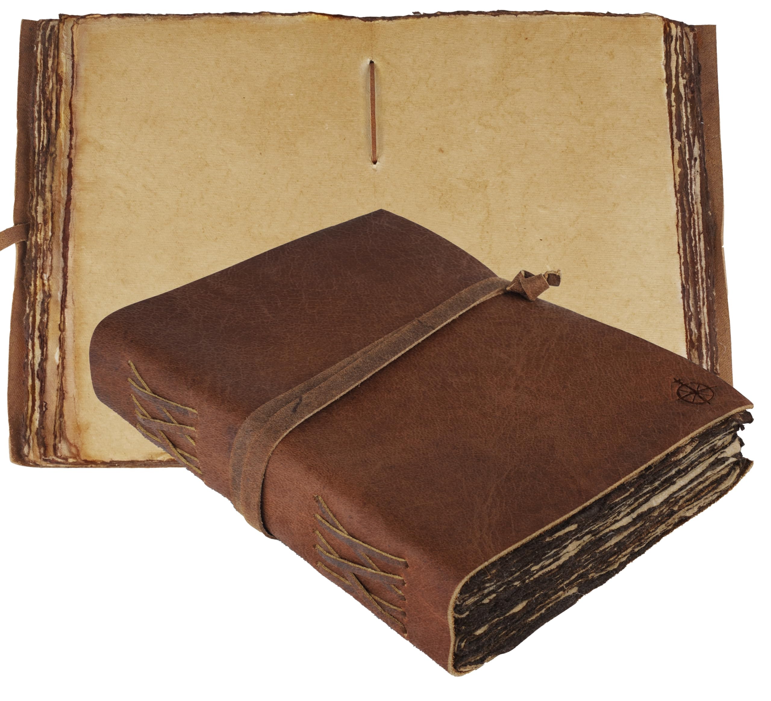 Wanderings Vintage Leather Journal - 6